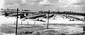 Appareils du 20e&nbsp;escadron de transport sur la base d’Howard en 1943.