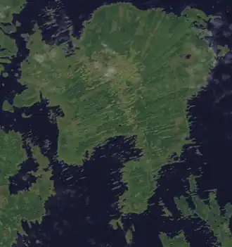 Vue satellite