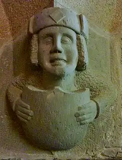 Chapelle Saint-Ruelin du Moustoir, un seigneur de Rosily portant le fief de haubert