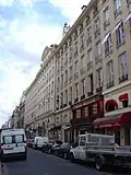 Actuels nos&nbsp; 229-235, rue Saint-Honoré : Immeuble de rapport construit par l'architecte Antoine pour les Feuillants.