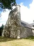 Chapelle Saint-Maurice du Moustoir : vue extérieure d'ensemble.