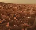 Viking Lander 2 Camera 2 22G144 (couleur basse résolution) Sol 552 19 h 16.