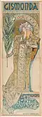 Affiche pour Gismonda, Alfons Mucha