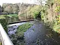 L'Hyères au Pont du Roy en Carhaix (côté amont).