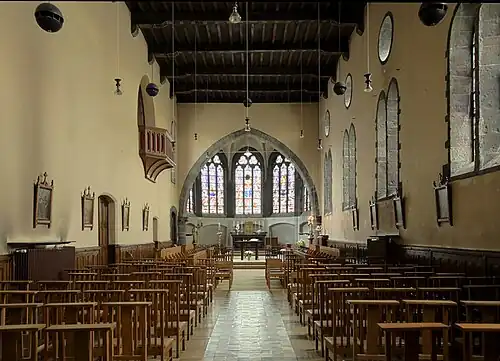 Nef de la chapelle