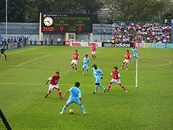 Match Rangers contre South China en 2006