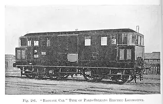 Fourgon automoteur E9 PO.