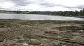 L'anse de Kéroullé vue depuis un point situé au nord de la Pointe du Glugeau