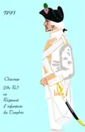 29e régiment d’infanterie de ligne de 1791 à 1796.