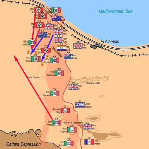 L'attaque du 2 novembre 1942.