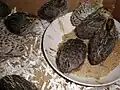 Cailles du japon âgées de deux semaines.