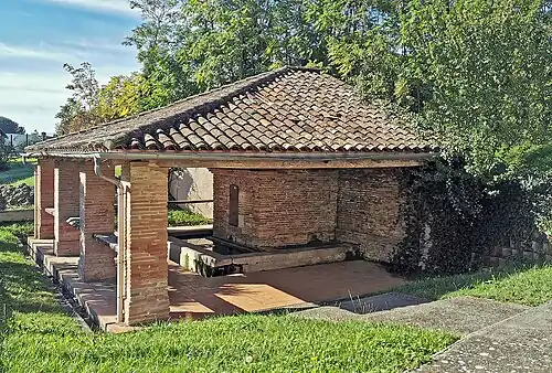 Le lavoir.