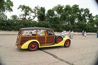 Une Rolls-Royce shooting-brake de 1931.