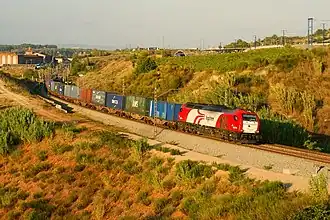 Euro 4000 no 335.028 Logitren à Sant Sadurní d'Anoia (Espagne).