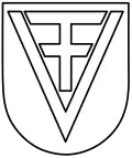 Autre version de l'insigne de la 340. Volksgrenadiers Division.