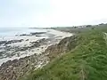 La plage de Mesperleuc.
