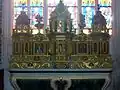 Plougasnou : église paroissiale Saint-Pierre, intérieur, le maître-autel (XVIIe&nbsp;siècle)