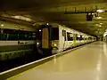 La rame de type 375/6 Electrostar n° 375617 au départ de London Charing Cross.