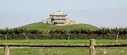 L'ancien bunker allemand de Keringar (désormais "Musée Mémoires 39-45").
