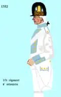 37e&nbsp;régiment d’infanterie de ligne de 1792 à 1796