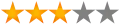 3/5 étoiles