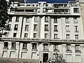 Immeuble du 4-6, boulevard Exelmans, Paris, construit par Pierre-O. Bauer et Georges Pollak en 1950.
