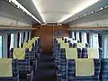 Interieur des Green car