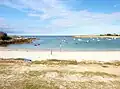 Plouguerneau : la plage de Porz Gwenn.