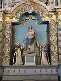 Le retable du Rosaire.