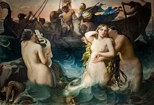 Ulysse et les sirènes, musée des Beaux-Arts de Nantes.