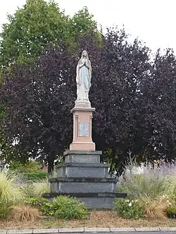 Vierge de Lourdes.
