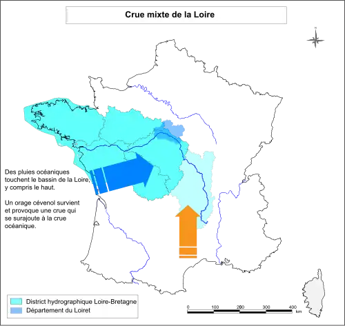 Crue mixte.