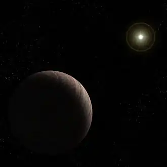 Vue d'artiste de 47 Ursae Majoris b