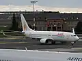 Boeing 737 Sundor 4X-EKR à Berlin en 2019.