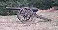 Canon rayé de 4,5 pouces, d'ordonnance.
