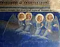 4 anges - Cortège funèbre de saint Martial - registre médian