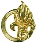 Béret du 5e RE Type 2
