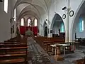 Nef de l’église Sainte-Catherine.