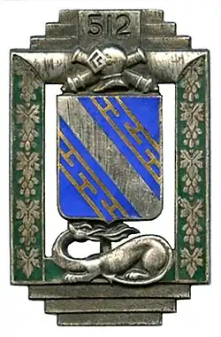 Image illustrative de l’article 512e régiment de chars de combat