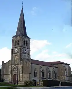 L'église des Charmontois.