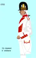 51e régiment d’infanterie de ligne de 1792 à 1794