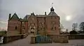 Façade du château orientée au nord
