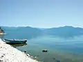 Rives du lac Prespa.