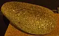 Brèche sous-marine provenant d'une coulée de lave trouvée à Lostmarc'h.