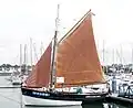 Le Corbeau des Mers dans le port de Port-Louis (Morbihan) le 26 juin 2014.