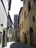 La rue Bicchieraia.