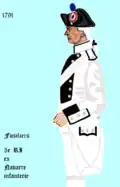 5e régiment d’infanterie de ligne de 1791 à 1793