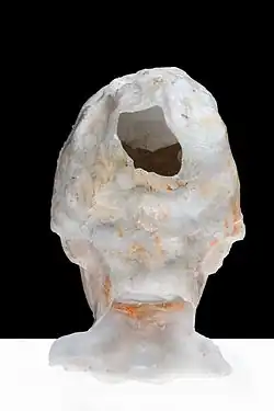 Tête de Camille Claudel au bonnet (vers 1911-1913), vue arrière, Mexico, musée Soumaya.
