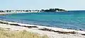 Guilvinec : la pointe de Men Meur vue de la plage du Stêr en Penmarc'h.