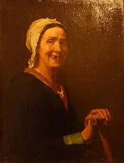 Portrait de ma nourrice, vers 1882, huile sur toile, musée des Beaux-Arts de Rennes.